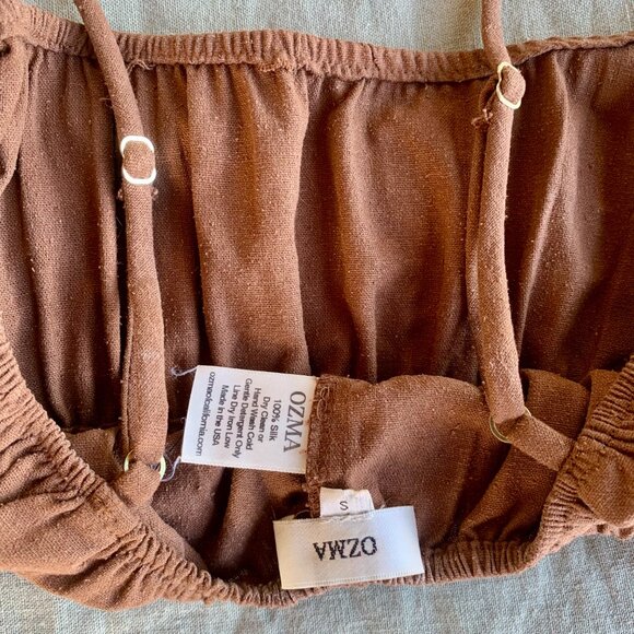 BUNDLE of OZMA of California House Top, Umber + Natural (Regen Silk Noil) - Picture 3 of 7